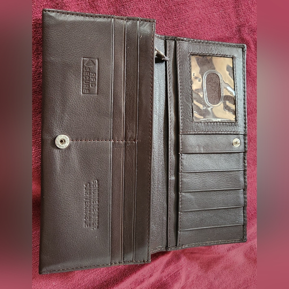 2/$30 RFID Secure  Ladies Leather Wallet